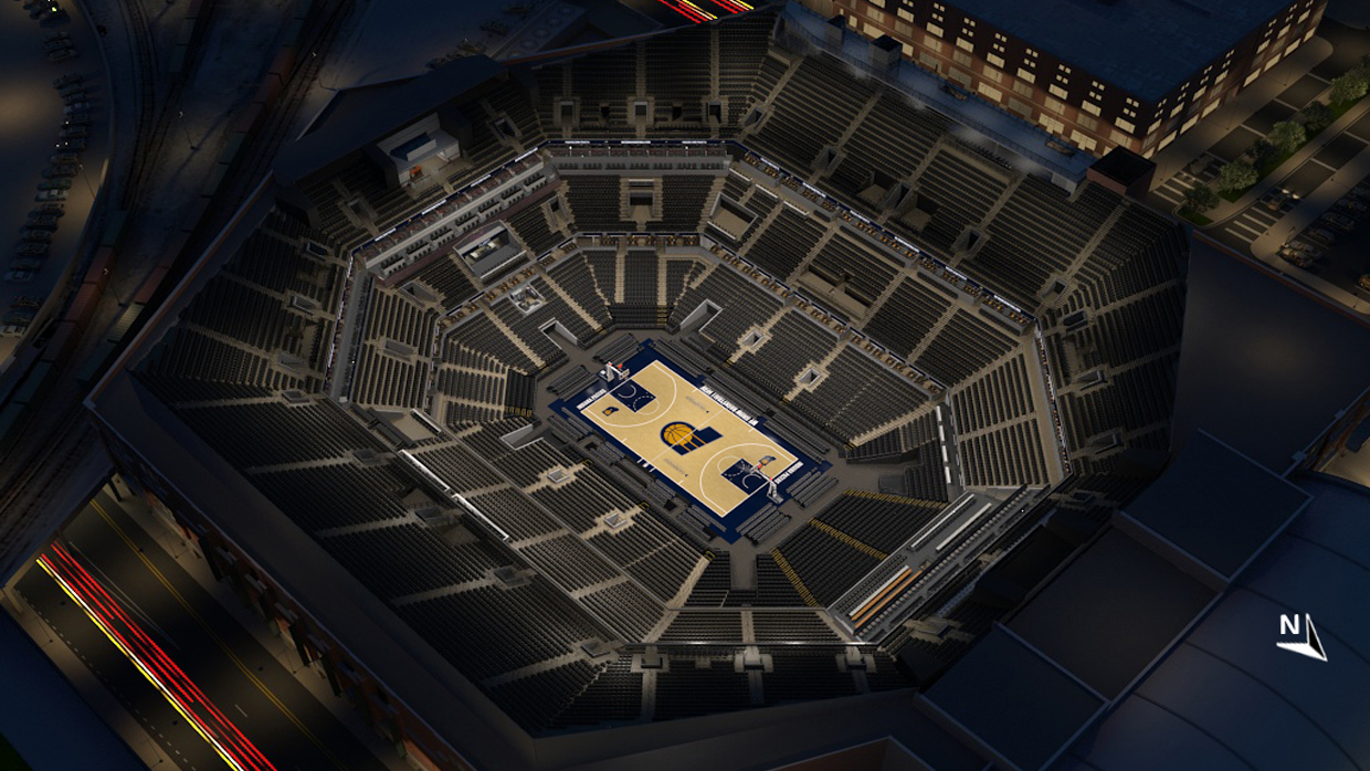 Indiana Pacers Virtual Venue By Iomedia